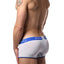 PPÜ Blue/White Sheer-Stripe Brief