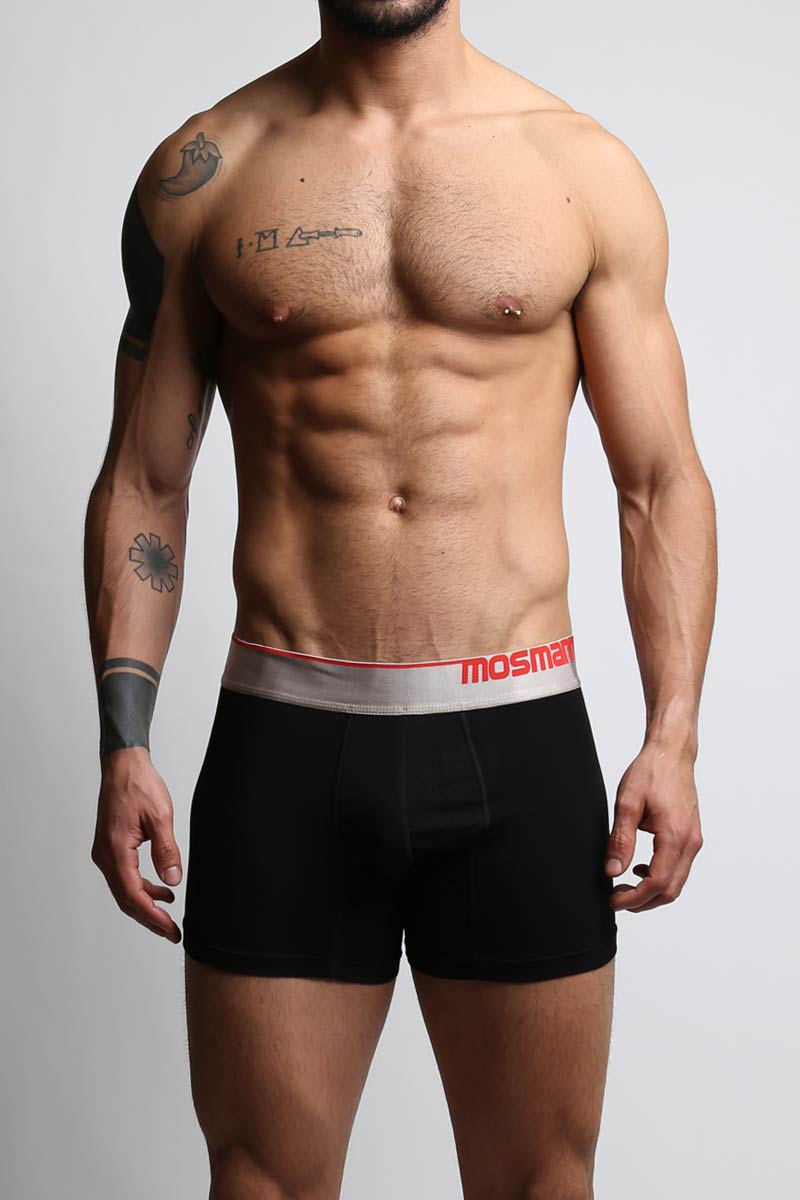 Mosmann Classic Black Long Boxer