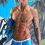 Elektrik Blue Pipped Swim Short