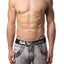 Sly Black & White Denim Boxer Brief - Long