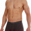 2-Pack Papi Charcoal & Black Performance Mesh Brazilian Trunks