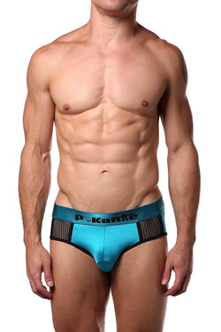 Pikante Teal-Blue Rock-Solid Brief thumbnail 1