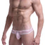 PetitQ Pink Mesh Stripes Micro-Trunk