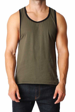 Timoteo Army Green & Black Freedom Tank thumbnail 2