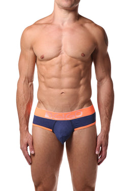 Gigo Rough Blue Brief Thong thumbnail 1