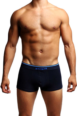 2-Pack Papi Navy & Blue Solid Stretch Brazilian Trunks thumbnail 2
