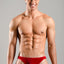 California Muscle Red Mesh Thong