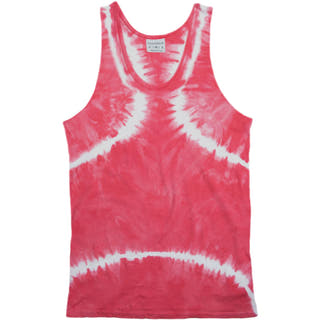Rxmance Faded Red Tie Dye Tank Top