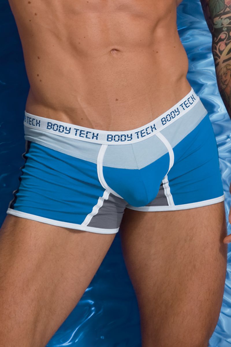 Body Tech Multi-Blue Sweat Trunk