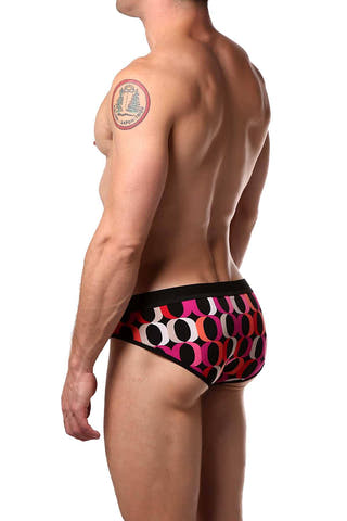 JustinCase Pink/Orange O Brief