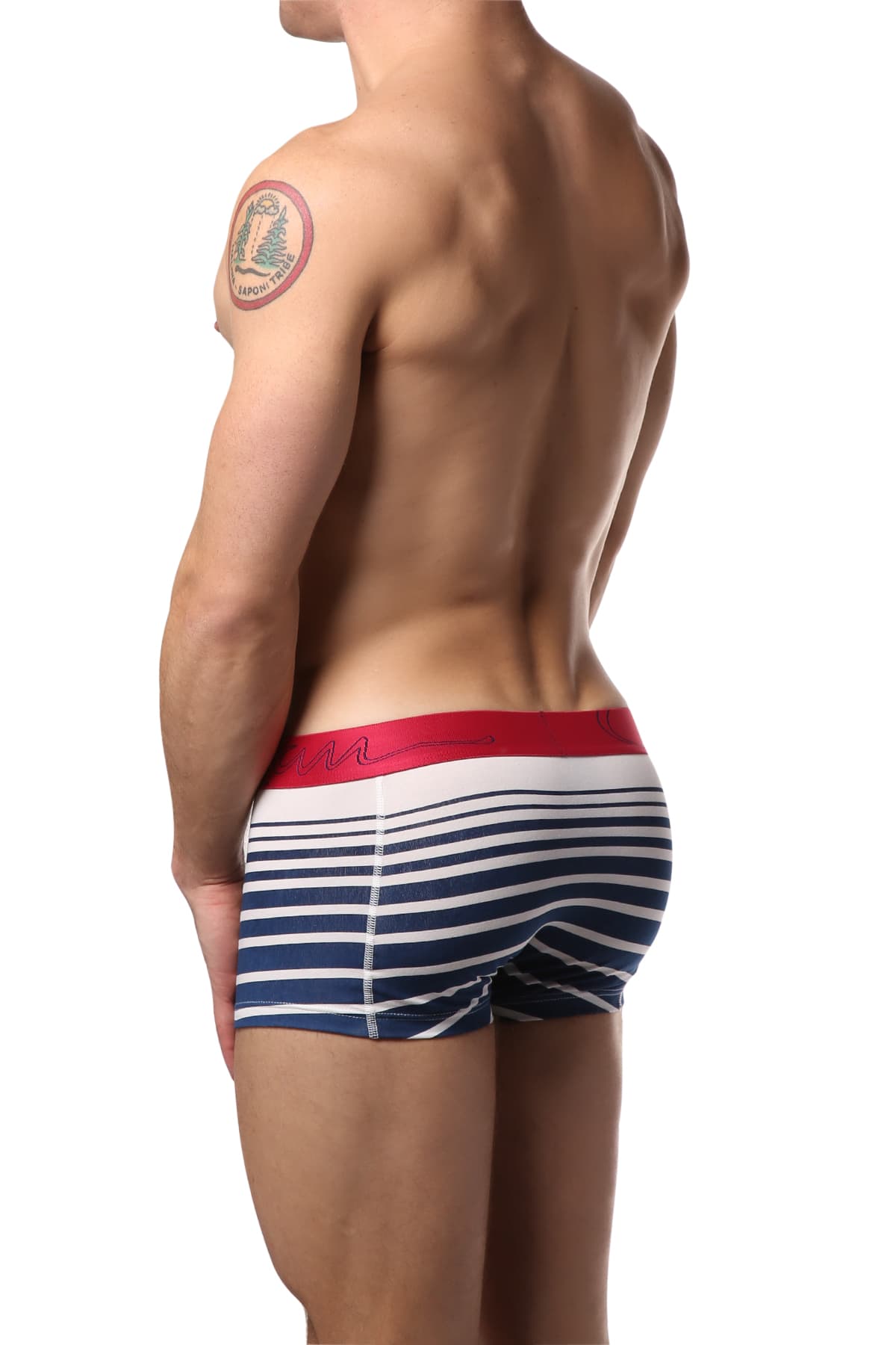 Jam Blue & White Pin Stripe Trunk