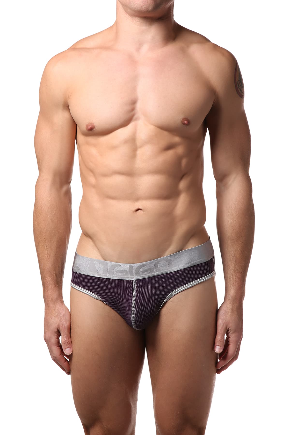 Gigo Punt Purple Jock-Brief