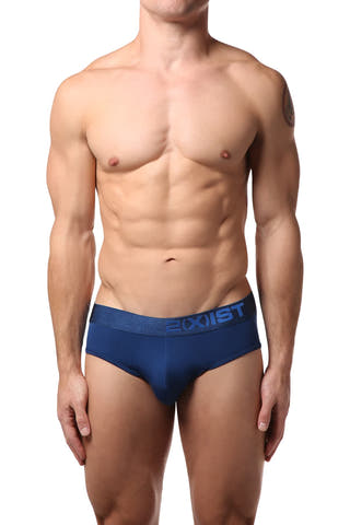 2(X)IST Estate Blue Electric Micro No-Show Brief