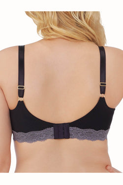 Vanity Fair Ey Midnight/Black-Steel Exquisitely-You Breathable Full-Figure Underwire Bra thumbnail 4