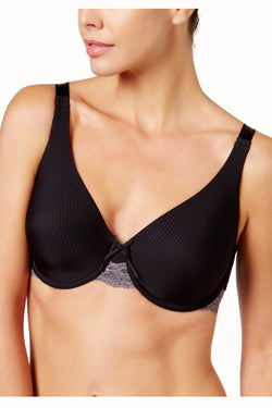 Vanity Fair Ey Midnight/Black-Steel Exquisitely-You Breathable Full-Figure Underwire Bra thumbnail 1