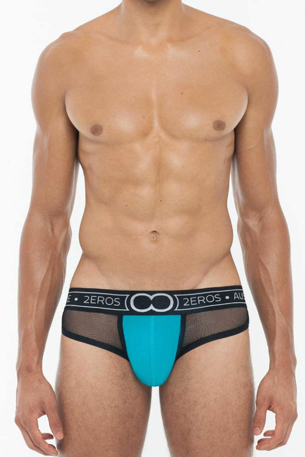 2eros Poseidon Black-Mesh Brief