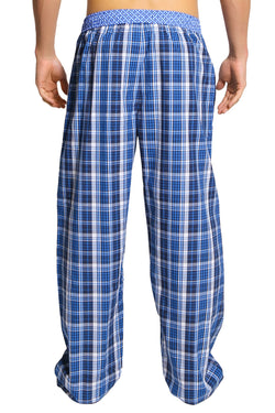 English Laundry Blue Plaid Drawsting Pant thumbnail 3