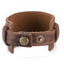 Brown Leather Wristband