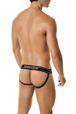Manview Blue & Green Fraternity Jockstrap thumbnail 2