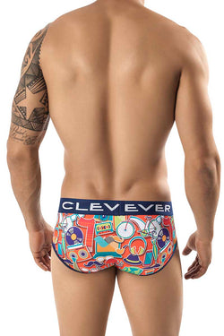 Clever Orange Necktie Piping Brief thumbnail 2