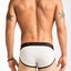 Alexander Cobb White & Black Slip Brief