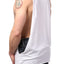 Y.M.L.A. White Split Muscle Tank