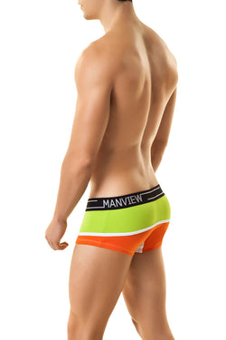 Manview Green & Orange City Boy Boxer thumbnail 3