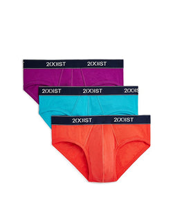 2xist 3-Pack Cotton No-Show Brief 020320 thumbnail 1