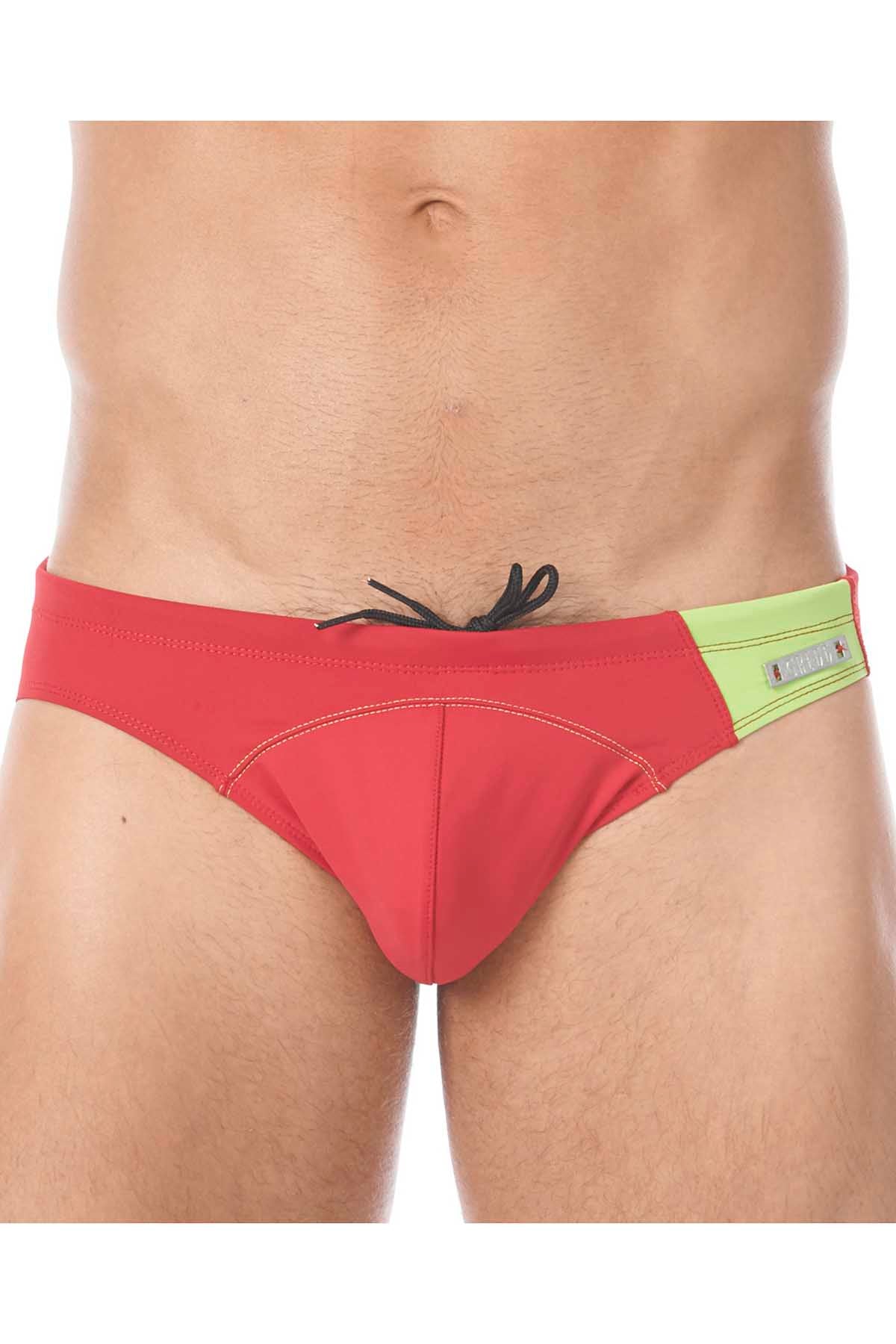 Gregg Homme Red Pool Party Swim Brief