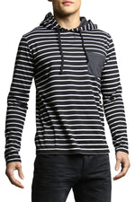 Do Nothing Charcoal Jailbird Joey Hooded Shirt