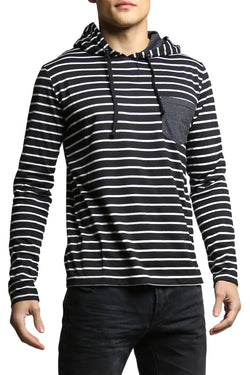 Do Nothing Charcoal Jailbird Joey Hooded Shirt thumbnail 2