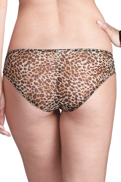 Affinitas Brown & Black Animal Print Brief thumbnail 4