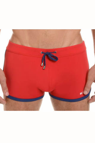 2(X)IST Salsa Red Rio Jogger Swim Trunk
