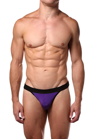 JustinCase Purple Thong