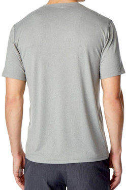 32 Degrees Ariel-Grey V-Neck T-Shirt thumbnail 4
