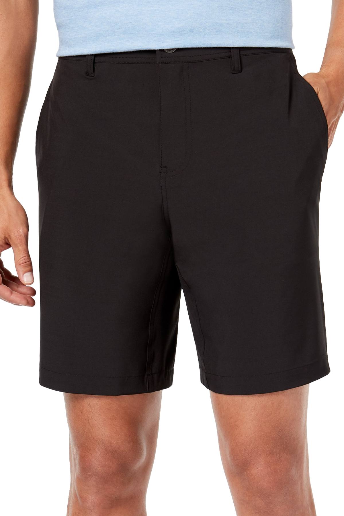 32 Degrees Black 9" Woven Stretch Performance Short