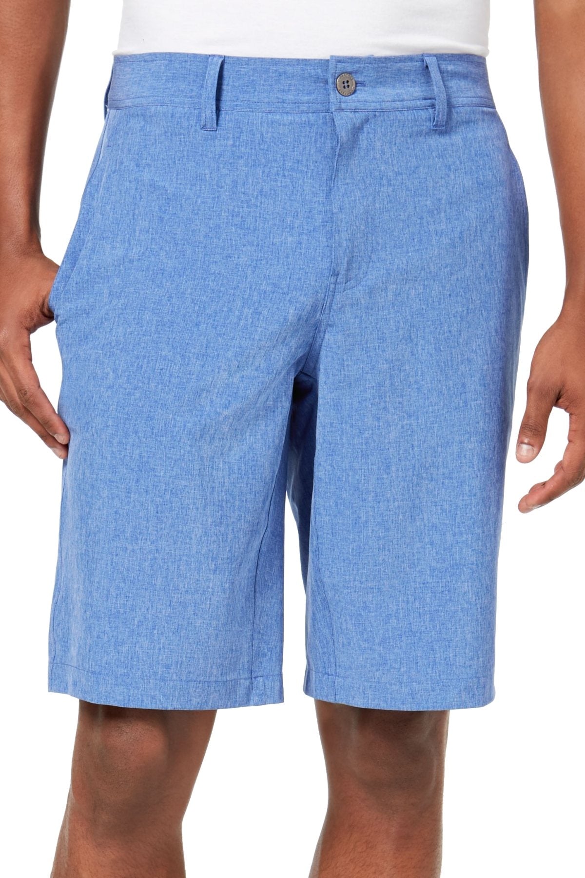 32 Degrees Blue BrightMelange 11" Stretch Performance Short CheapUndies
