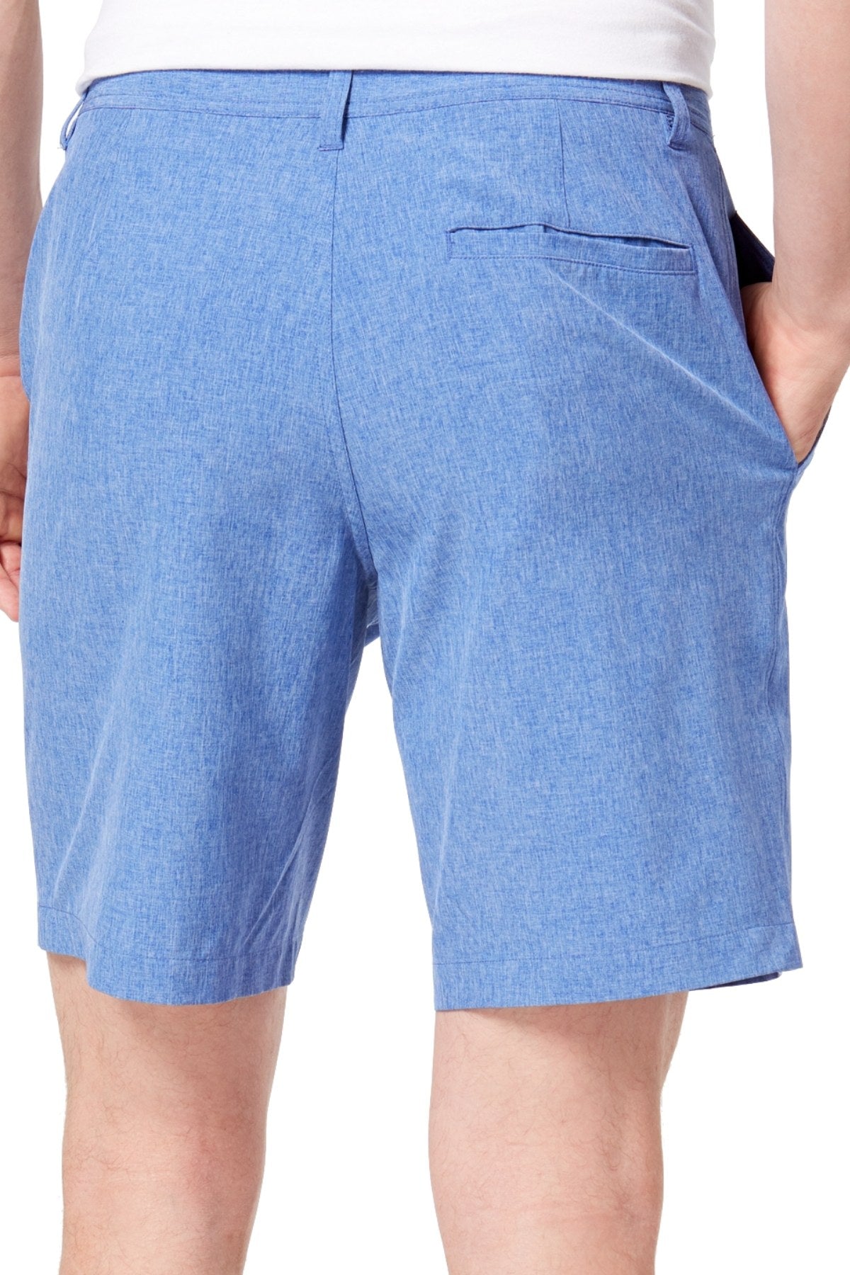 32 Degrees Blue Bright-Melange  9" Stretch Performance Short