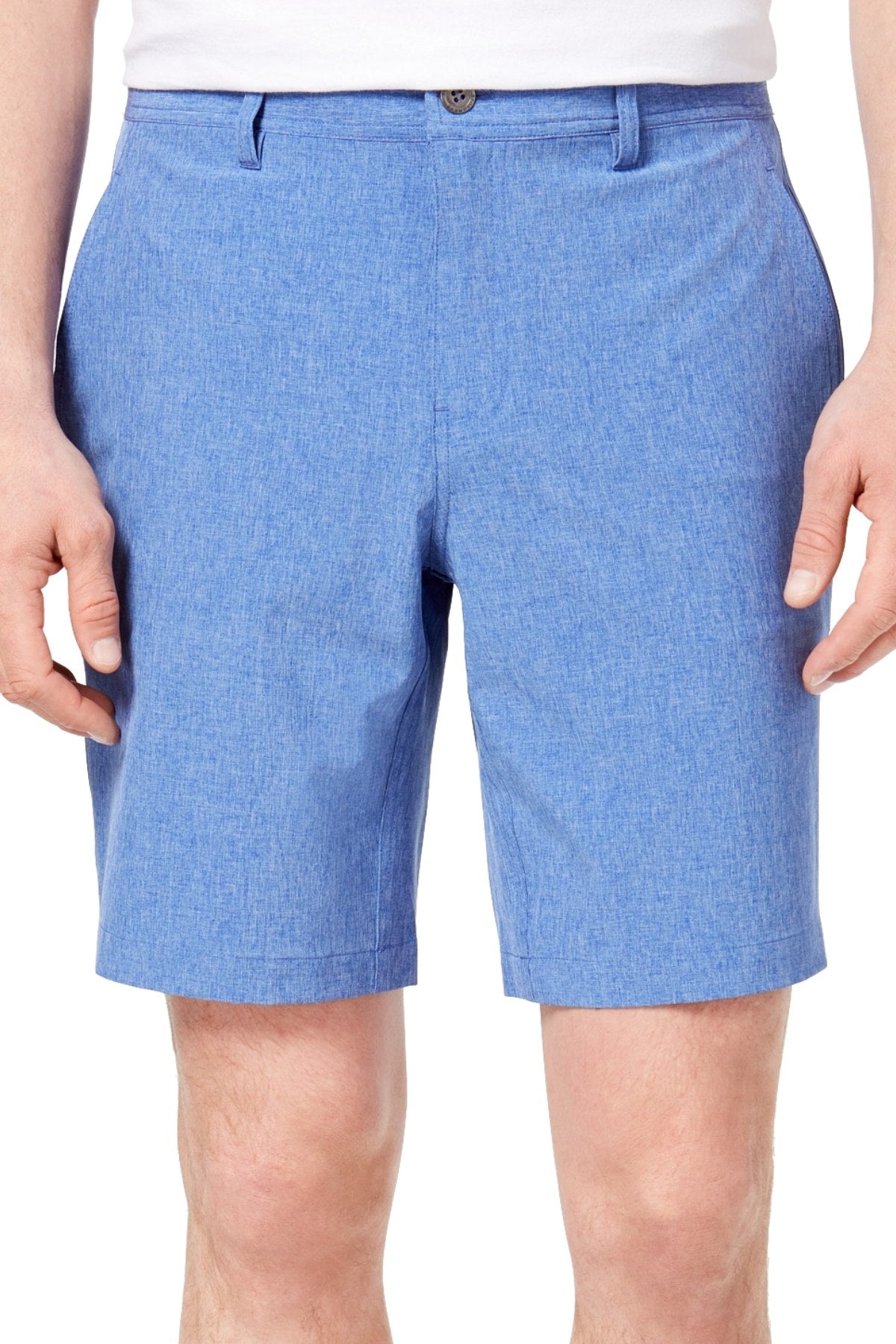 32 Degrees Blue Bright-Melange  9" Stretch Performance Short