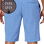 32 Degrees Dark-Grey Melange 11" Stretch Performance Short