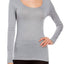 32 Degrees Heather-Grey Long-Sleeve Base-Layer Top