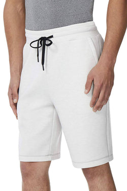 32 Degrees Heather-Sea-Salt Fleece Tech Short thumbnail 1