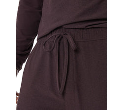 32 Degrees Lightweight Drawstring Sleep Pants Rich Plum thumbnail 4