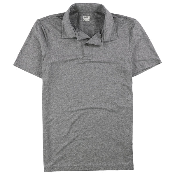 32 Degrees Mens Techno Rugby Polo Shirt dark gray