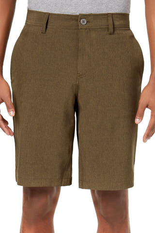 32 Degrees Military-Olive Melange 11" Stretch Performance Short