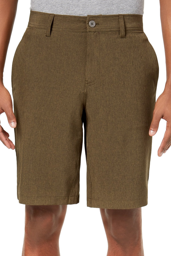 32 Degrees Military-Olive Melange 11" Stretch Performance Short