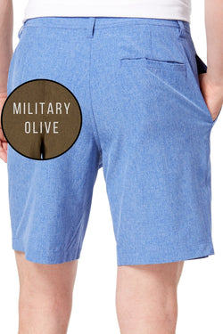 32 Degrees Military-Olive Melange 9" Stretch Performance Short thumbnail 2