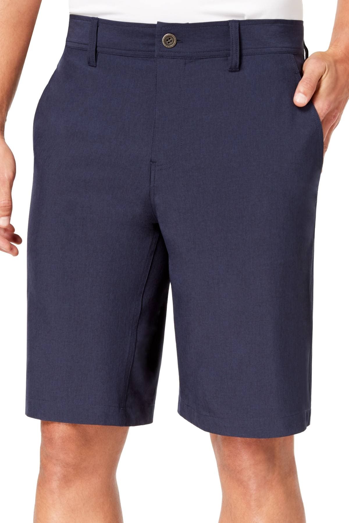 32 Degrees Navy-Melange 11" Stretch Performance Short