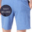 32 Degrees Navy-Melange 9" Stretch Performance Short