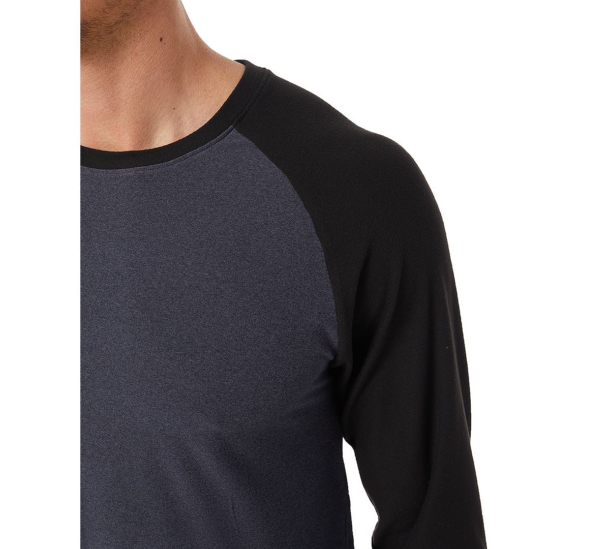 32 Degrees Mens Ultra Lux Long Sleeve Sleep T Shirt Navy Size 2 Extra Large main image 0